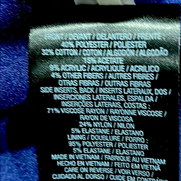 Ellie Tahari cocktail / Career dress navy blue size 6. Brand new with tag - Picture 12 of 12